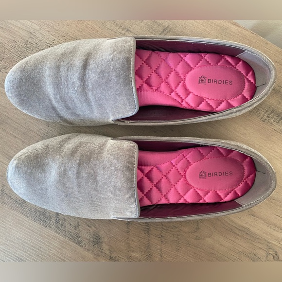 Birdies Women’s The Starling Gray Velvet Loafer Flat Size 7.5 - Picture 5 of 10